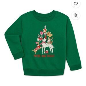 NWT HOLIDAY TIME TODDLER SWEATSHIRT